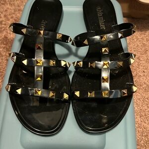 Studded sandals
